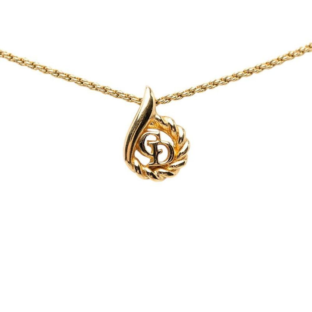 Dior CD Logo Pendant Necklace